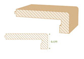 Parkettstufe Classic Profil – Art.Nr. 4010